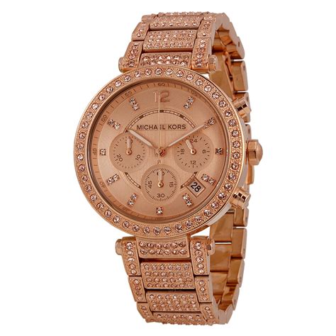 michael kors mk5663|Michael Kors MK5663 Ladies Parker Rose Gold Watch.